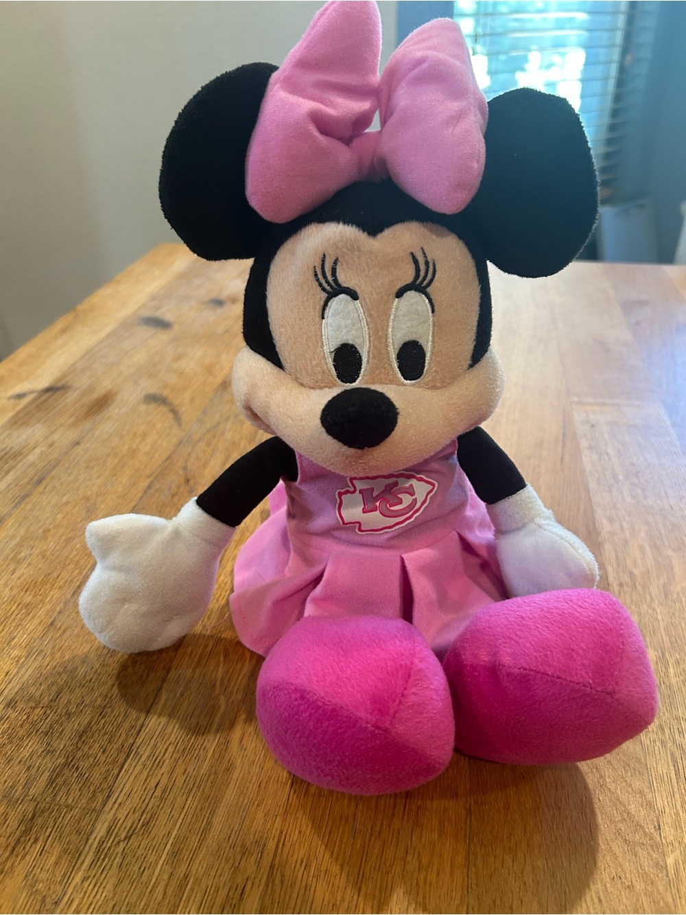 Disney Minnie Mouse Plush in Black, Pink, White